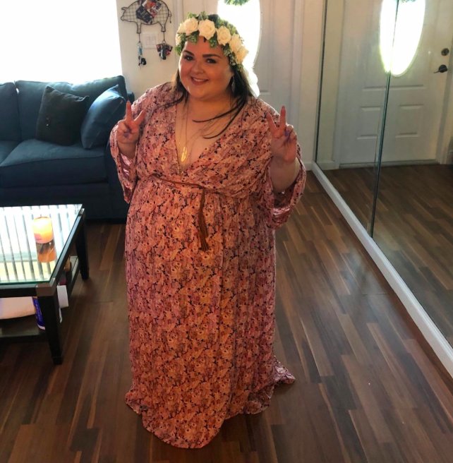 Promising review: &quot;I got this dress for my &#x27;Bridechella&#x27; themed bridal shower and it was perfect! I am usually a 3XL but got the 4XL based on reading reviews and the size chart. It was a little loose, but that was perfect for the event since it’s supposed to be a little flowier. Everyone wanted to know where I got it and wanted the link to get their own. The dress was a hit! I know online clothes can be a hit or miss, but this dress was definitely a hit.&quot; —MeganGet it from Amazon for .99+ (available in sizes S-4XL and in five colors).