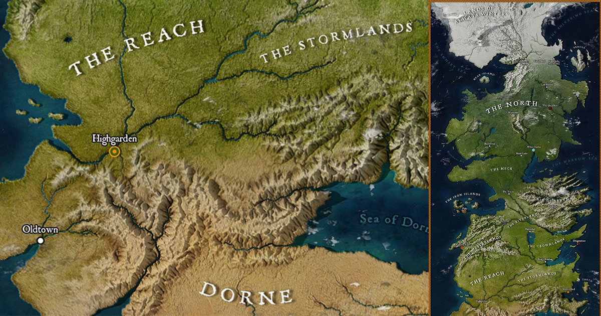 an artist created a map of westeros and it is perfect representation of the world.jpg?resize=1200,630 - Un artiste a créé une carte de Game of Thrones et elle est tout simplement parfaite