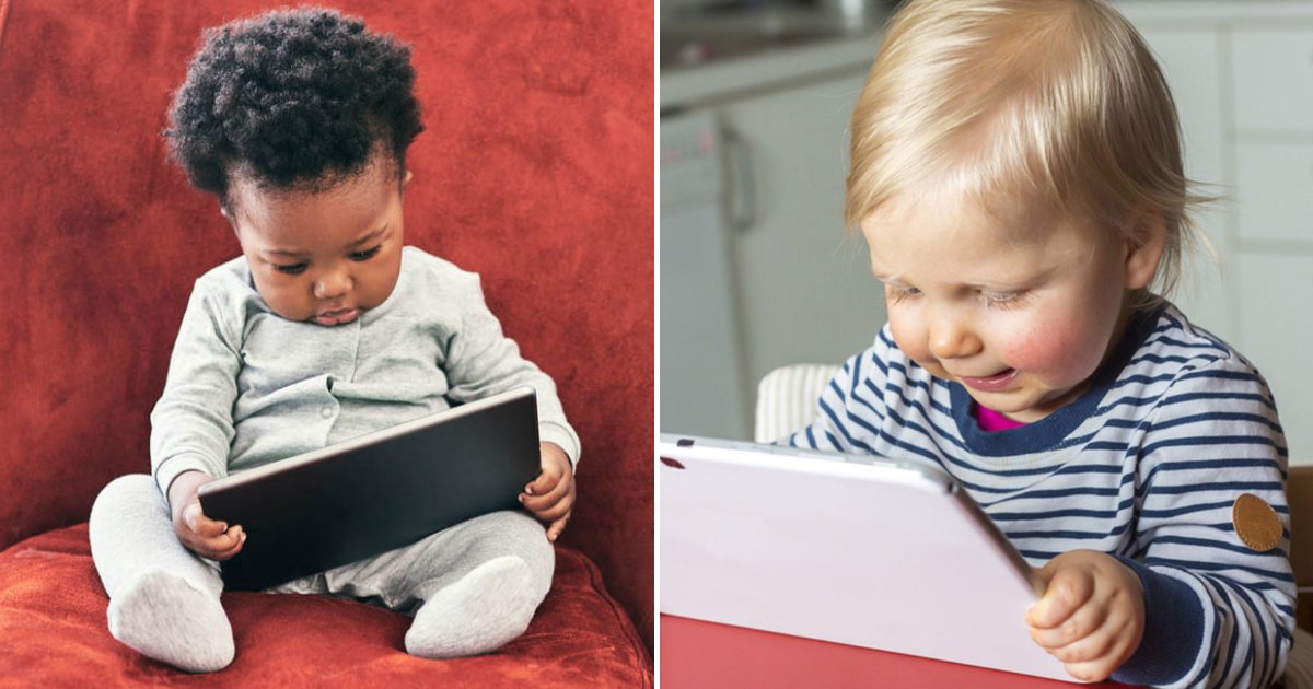 babies.png?resize=412,275 - New Guidelines Explain Why Babies And Toddlers Should NOT Look At Screens