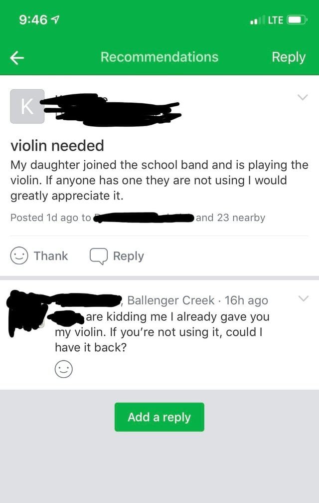 violin