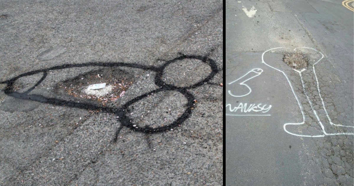 d1 21.png?resize=1200,630 - The Potholes Get Fixed After the Protestors Painted Male Private Parts Around Them
