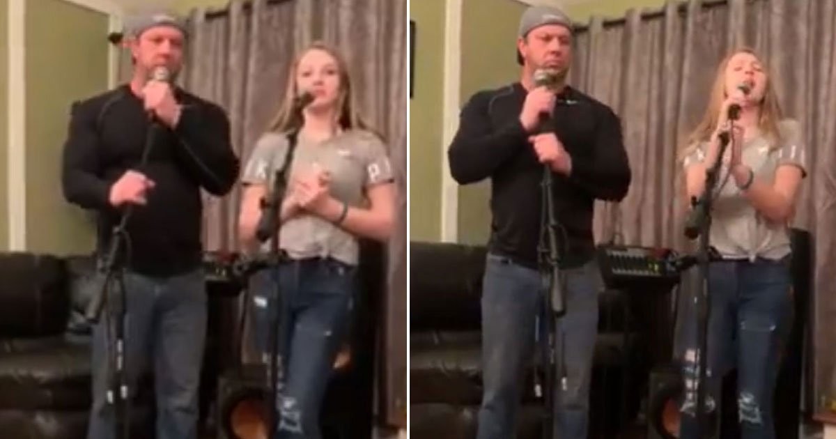 Video Of Father Daughter Duo Singing Shallow Won The Internet Small