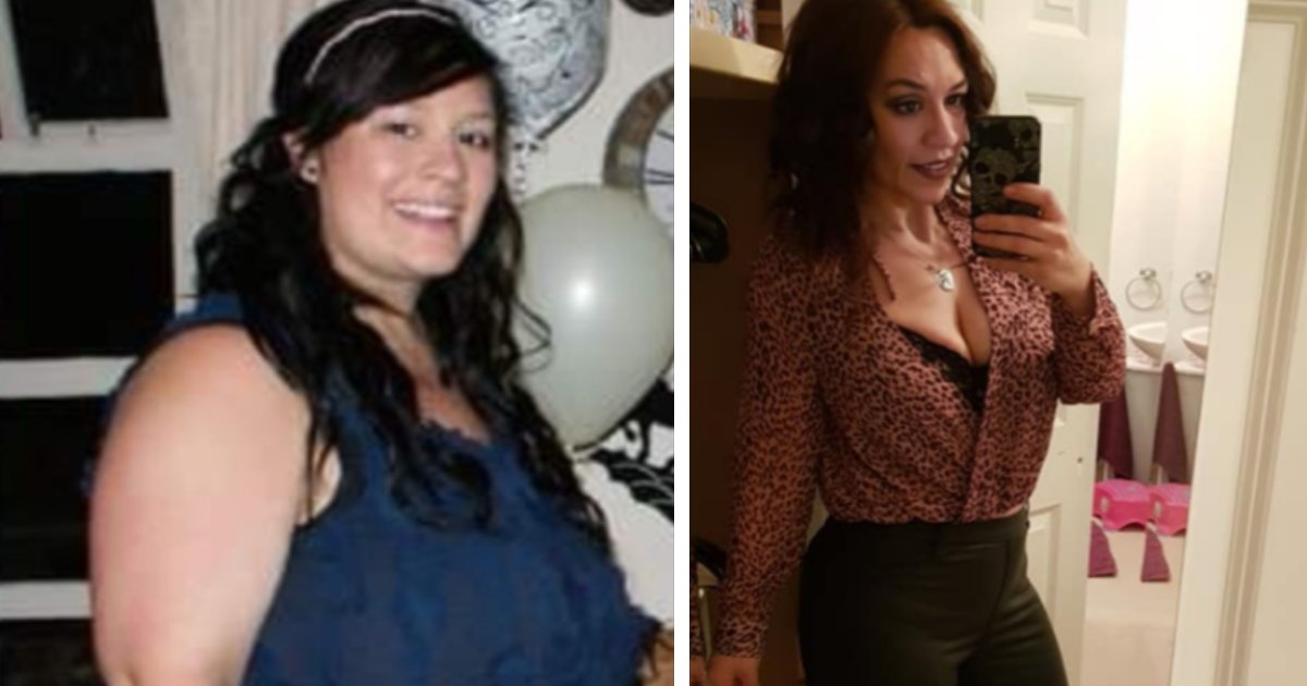 featured image 60.png?resize=412,232 - Woman Lost A Whopping 140lbs After A Stranger Called Her Fat And Threw A Burger At Her