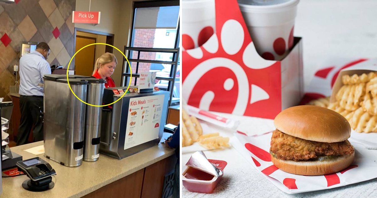 fsdfs.jpg?resize=412,275 - Secret Deed Of Kindness Done By A Chick-Fil-A Employee Who Paid For A Hungry Man’s Meal From Her Own Pocket