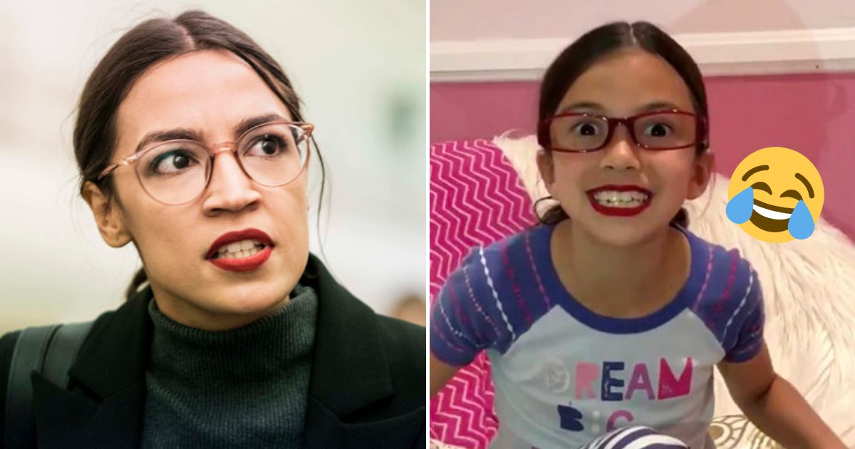 martinez3.png?resize=412,232 - 8-Year-Old Girl Impersonating Socialist Rep. Ocasio Cortez Hilariously Mocked Her On Social Media