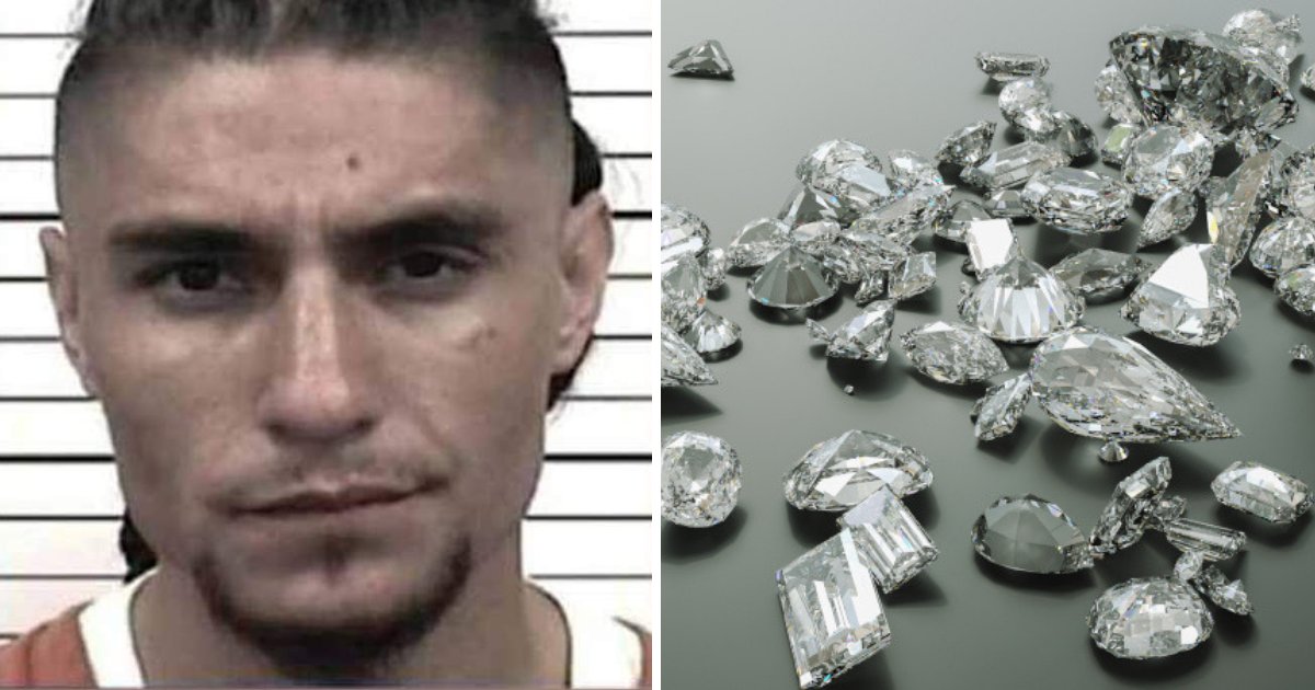 padilla2.png?resize=412,232 - 23-Year-Old Man Arrested After Cops Found Over 44 Diamonds Hidden In An Interesting Place