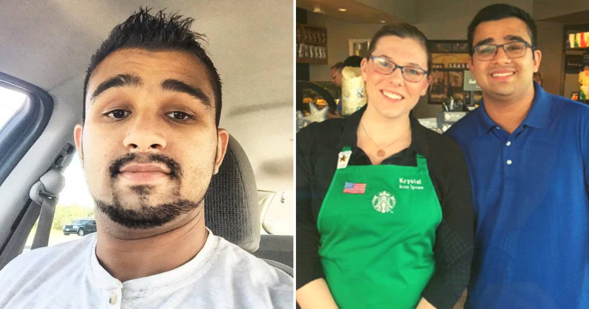 piracha4.png?resize=412,275 - Deaf Man Surprised When Starbucks Employee Hands Him A Note Before Taking His Order