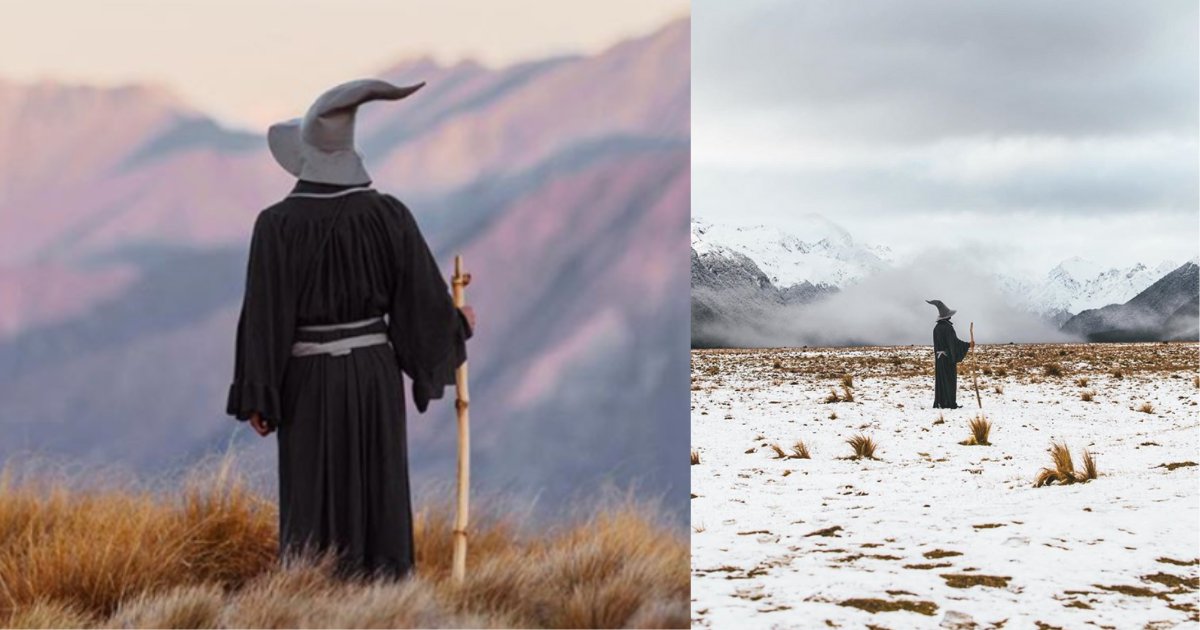 s4 16.png?resize=412,275 - Superfan of Lord of The Rings Pays a Visit to New Zealand as Gandalf