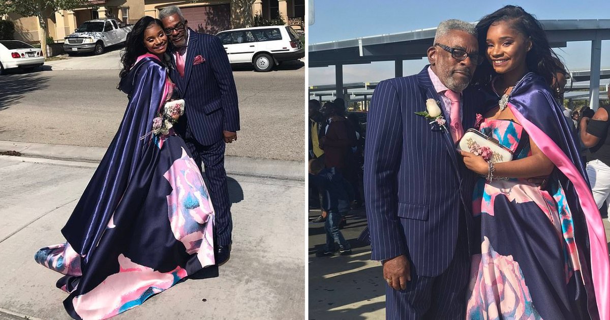 s4 19.png?resize=1200,630 - This Amazing Grandfather Accompanied His Granddaughter in Matching Outfits to Her Prom Because She Had No Date