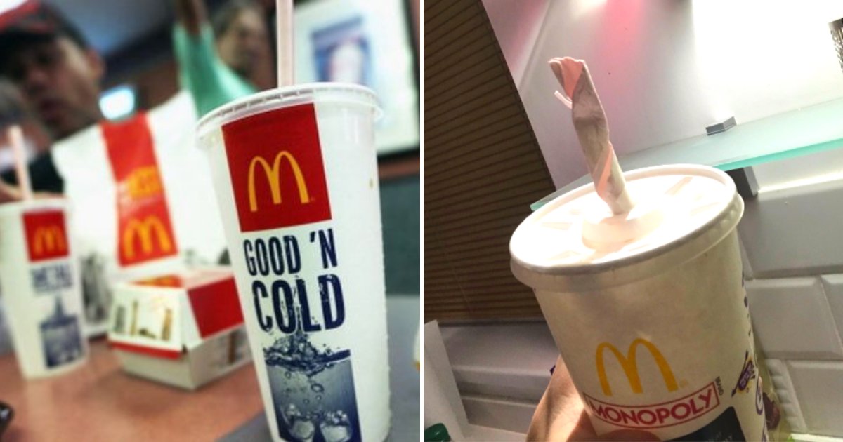 straws.png?resize=1200,630 - Les clients de McDonald's se plaignent que les nouvelles pailles en papier se dissolvent dans les laits frappés, 30 000 personnes ont signé une pétition pour ramener les pailles en plastique