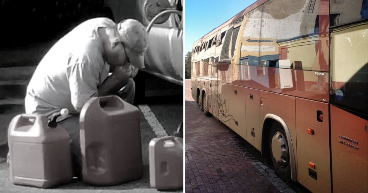 thieves.png?resize=412,275 - Gas Thieves Gets Stinky Punishment After Accidentally Siphoning Bus Sewage Tank