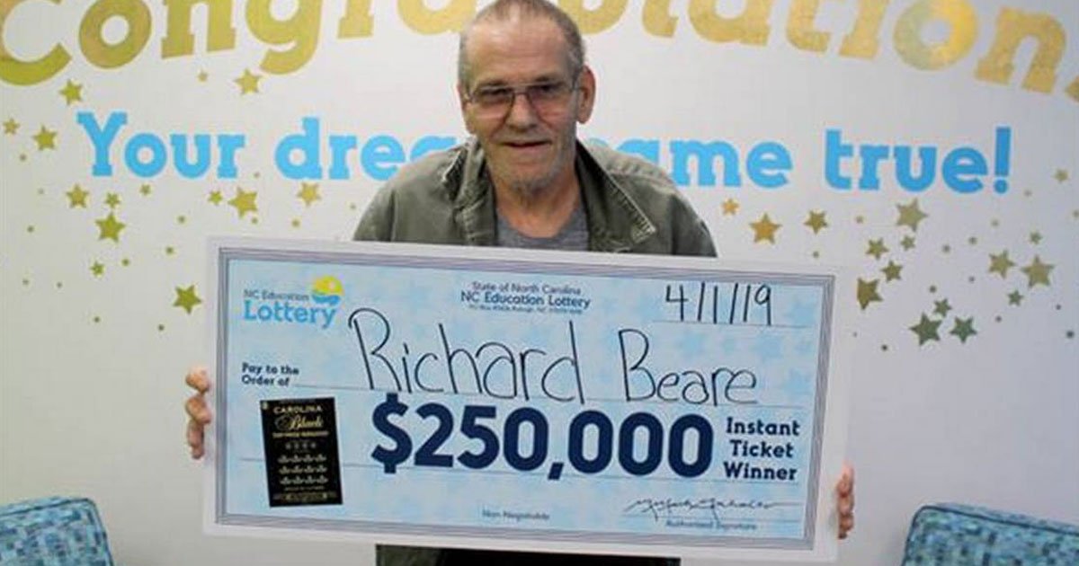 untitled 1 13.jpg?resize=1200,630 - Un homme de Caroline du Nord atteint d'un cancer de stade 4 a remporté la loterie et planifie un voyage de rêve avec sa femme