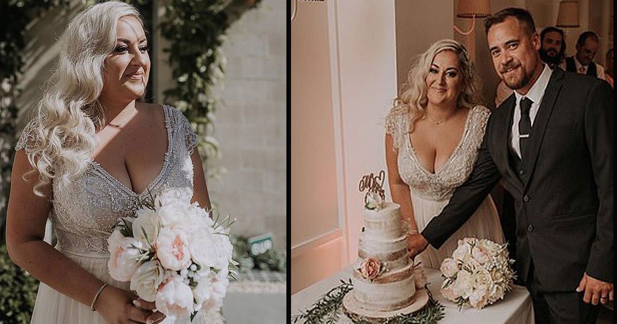 untitled 1 14.jpg?resize=1200,630 - Une mariée a économisé 9 000 € sur son mariage en utilisant des fleurs de Kmart et un gâteau fait maison