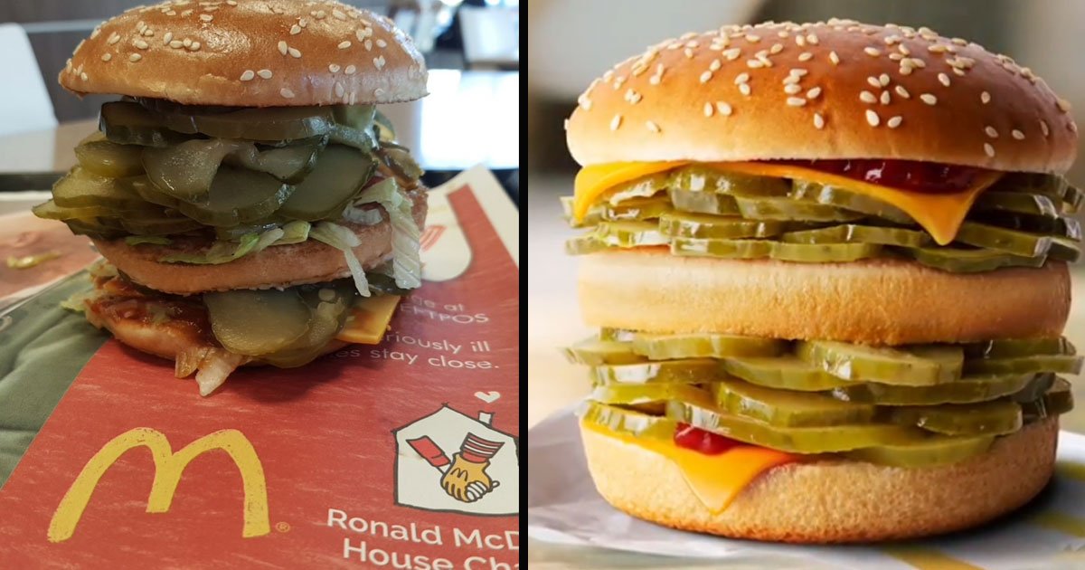 untitled 1 24.jpg?resize=412,232 - Man Created Mcdonald's April Fool's Day McPickle Burger For Real