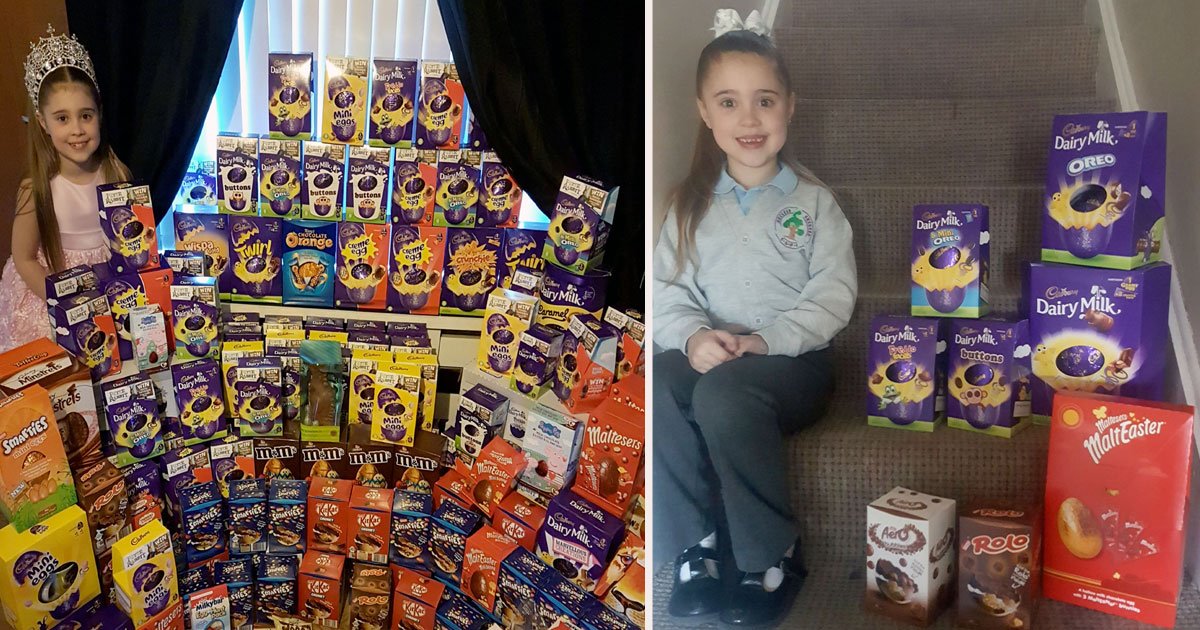 untitled 1 54.jpg?resize=412,232 - Nine Year Old Girl Donated Over 1,000 Easter Eggs For Sick Children In The Hospital