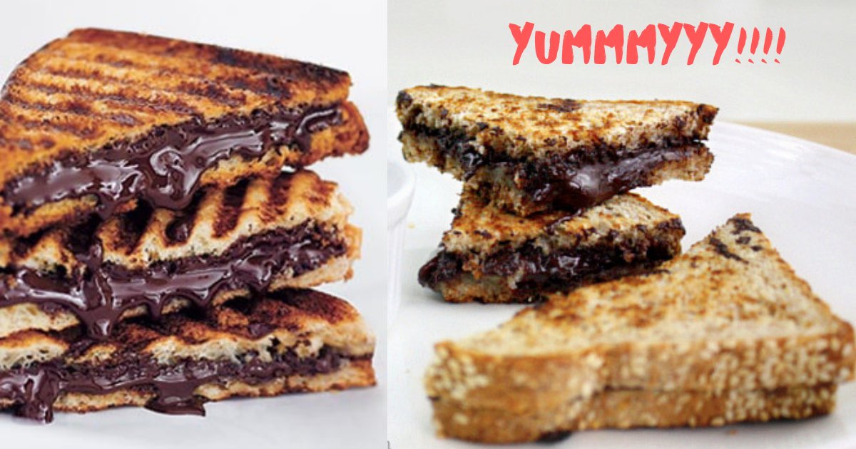 y3 10.png?resize=412,275 - Chocolate Fantasy: A Grilled Sandwich With Dark Chocolate, A Mouth Watering Recipe