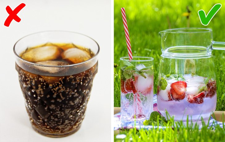 10 Alternativas saludables a tus comidas y bebidas favoritas