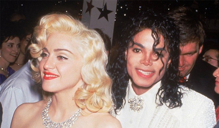 Resultado de imagen de Madonna y Michael Jackson