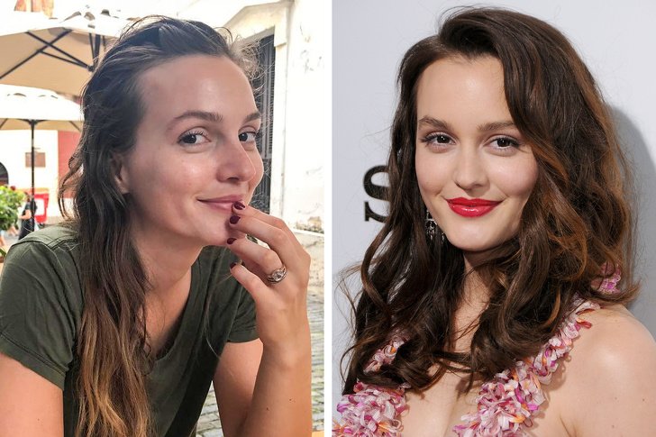 18 Fotografías de famosas que demuestran que el maquillaje es algo mágico