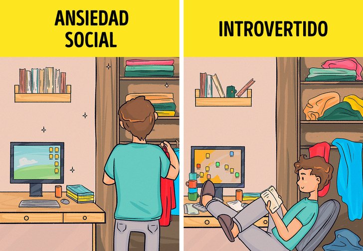 8 Señales que reflejan que no eres una persona introvertida, pero sufres de ansiedad social