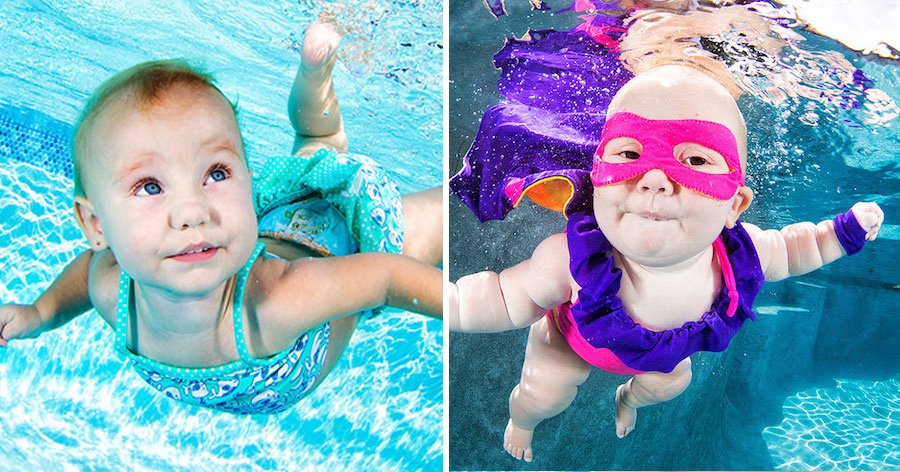 a8 15.jpg?resize=412,275 - Bebês ou peixinhos? 18 fotos apaixonantes de pequeninos mergulhando na piscina.