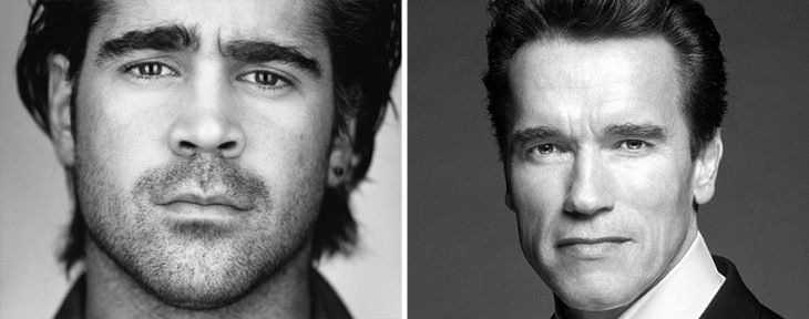 Colin Farrell y Arnold Schwarzenegger