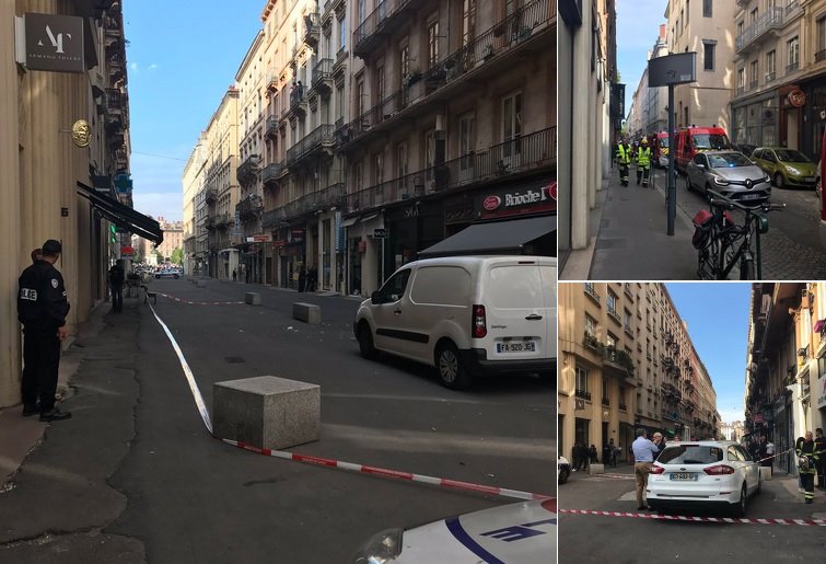 attentat lyon.jpg?resize=1200,630 - Explosion à Lyon dans la rue Victor Hugo. La piste de l'attentat est privilégiée