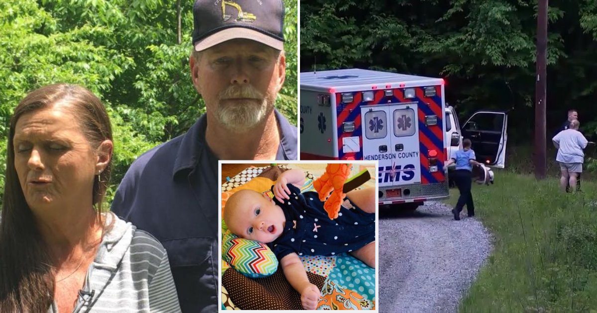 babygirl1.png?resize=1200,630 - Couple Hears Faint Cries In The Woods, Finds 7-Week-Old Baby Abandoned At Bottom Of 75-Foot Ravine