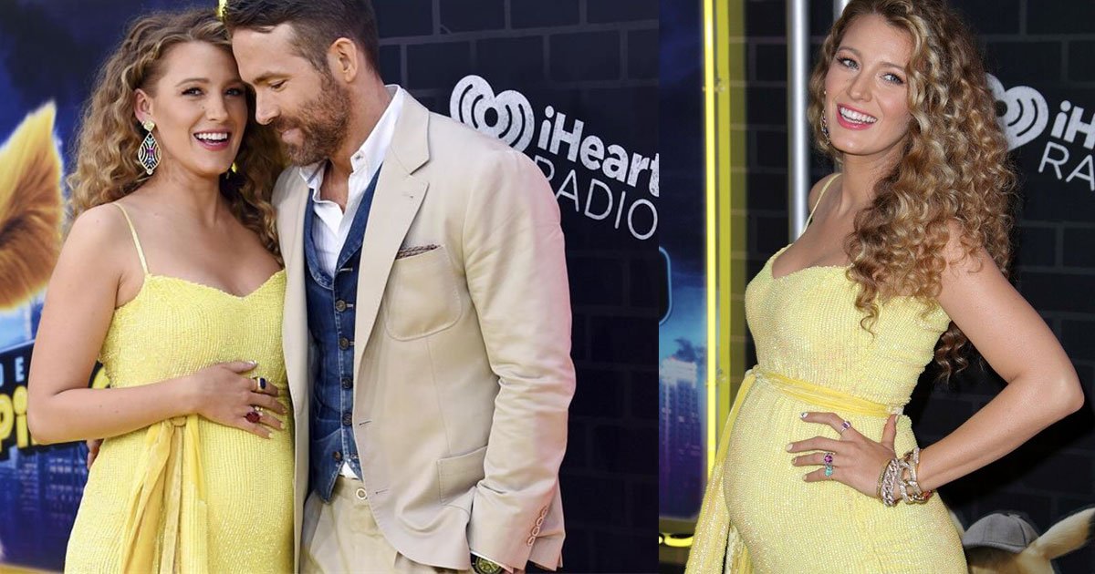 blake lively pregnant.jpg?resize=1200,630 - Blake Lively Announced Her Pregnancy As She Made An Appearance At Detective Pikachu’s Premiere With Ryan