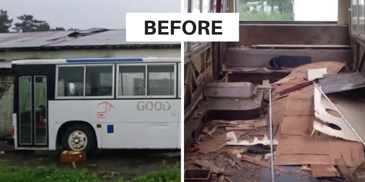 bus e1558794386361.png?fit=1024%2C512&ssl=1&strip=all - Super-Parents Who Magically Turned An Old Bus Into A New Home For Their Family