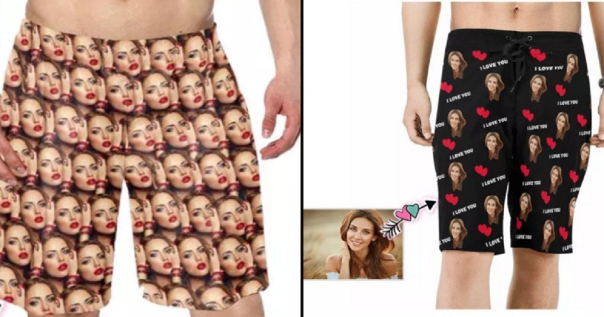 c3.png?resize=1200,630 - One Company Prints Women's Faces Onto Swim Shorts For Their Boyfriends