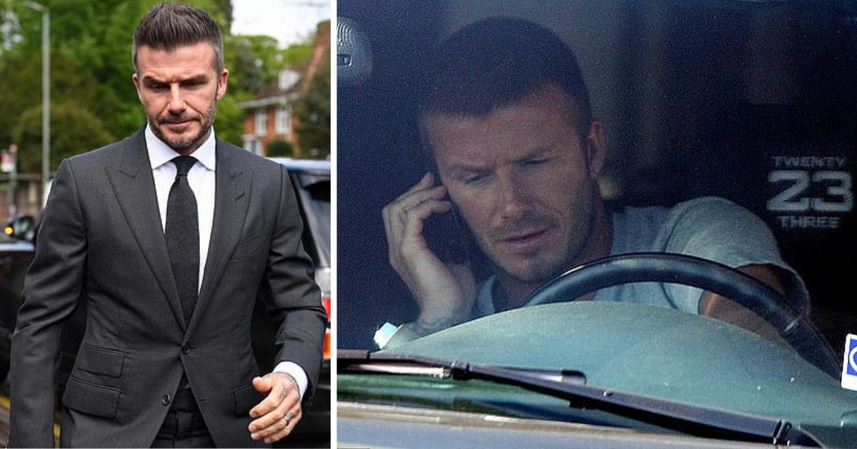 d1 6.png?resize=412,232 - David Beckham interdit de conduire pendant les six prochains mois, pour avoir utilisé son téléphone au volant
