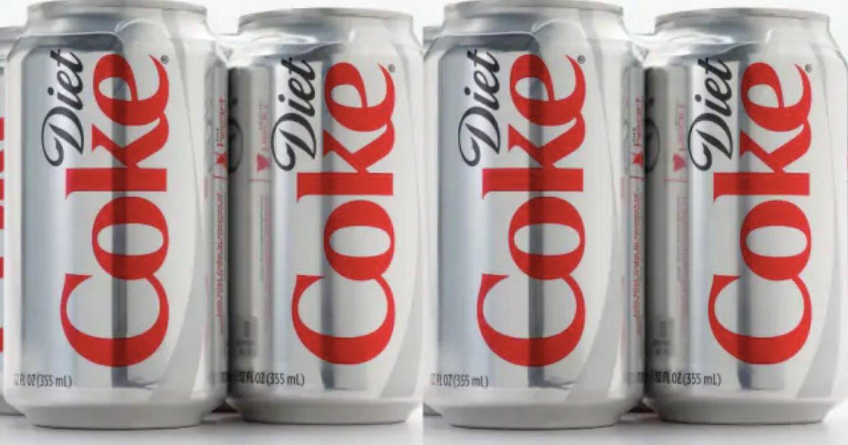 d2 2.png?resize=1200,630 - People Who Drink DIET COKE Every Day Consume 200 Extra Calories