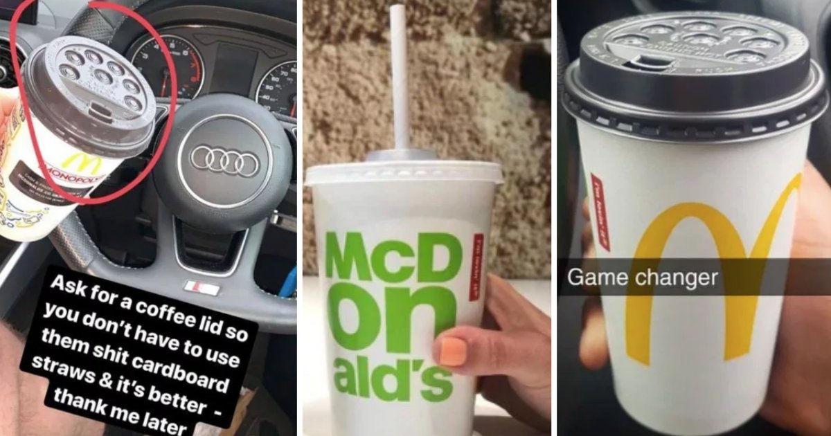 d3.png?resize=412,275 - All the McDonald's Customers are Using Plastic Coffee Lids to Avoid the Paper Straws