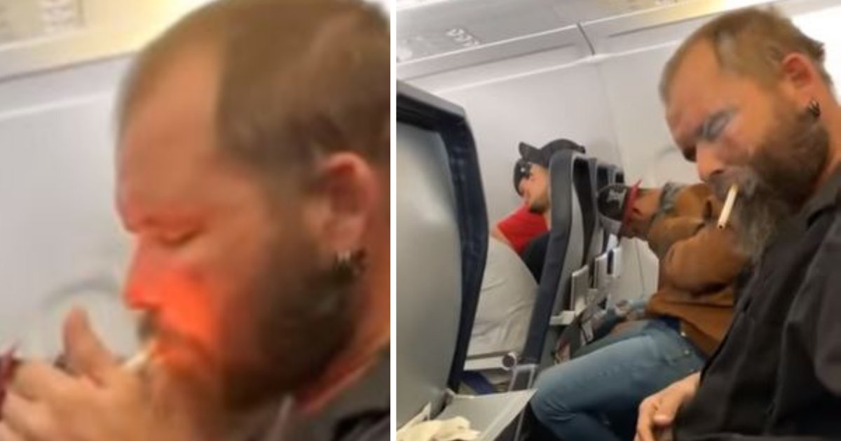 d4 17.png?resize=1200,630 - One Passenger Lit Up A Cigarette During His US Flight