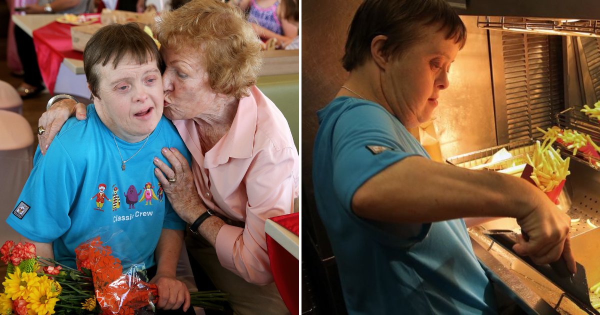 freia5.png?resize=412,275 - Woman With Down's Syndrome Who Worked For More Than 30 Years At McDonald's Passes Away