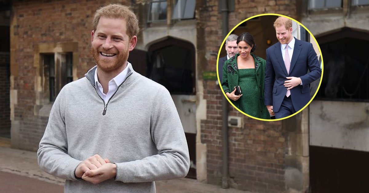 harry meghan child.jpg?resize=412,232 - Prince Harry And Meghan Markle Welcomed Their First Child - Prince Harry Says The 'Little Thing Is Absolutely To-Die-For'