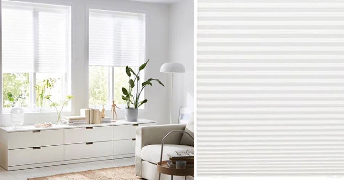ikea blinds.jpg?resize=1200,630 - Ikea Selling £3 Pleated Blinds That Can Fit Any Window And Don’t Need A Drill To Attach Them