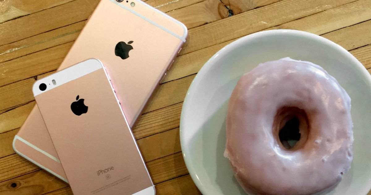 iphone se iphone 6 plus donut rose gold hero.jpg?resize=412,232 - "'아이폰SE', '아이폰 6' 이하 기종은 더이상 'iOS' 지원 못 받는다"