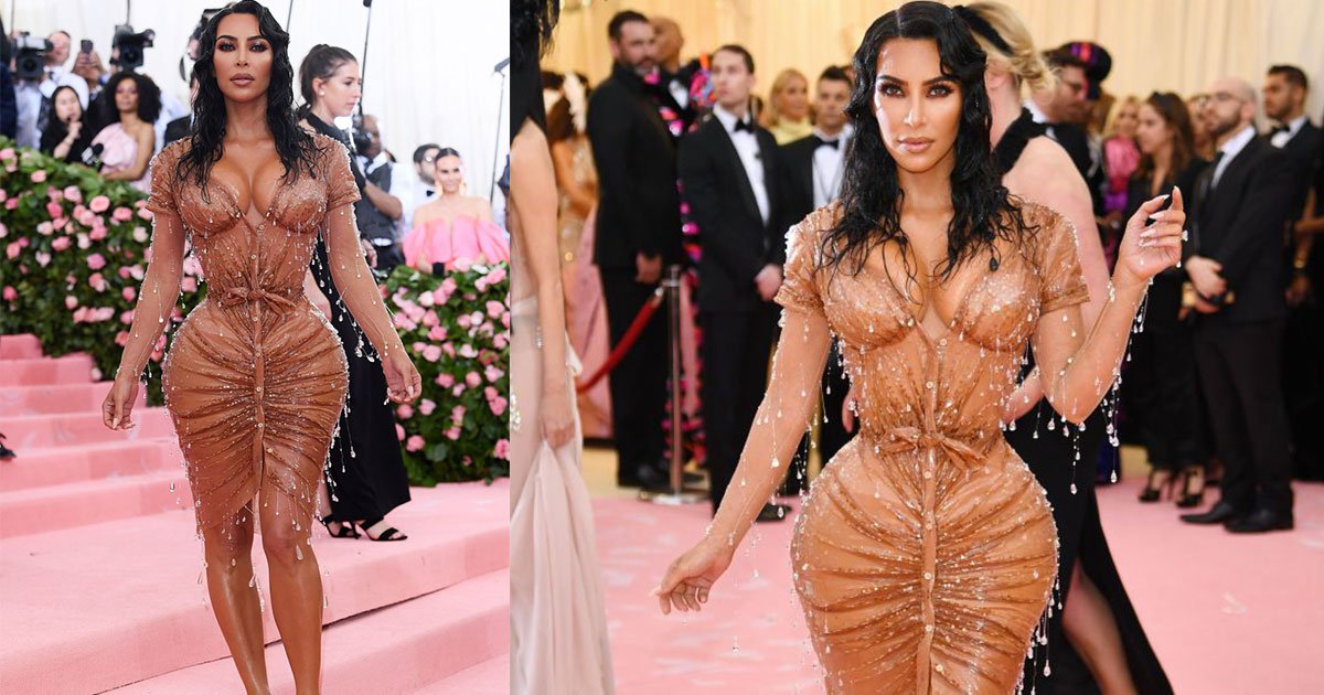 kim kardashians tiny waist at the met gala sparked controversy.jpg?resize=1200,630 - Kim Kardashian's Tiny Waist At The Met Gala Sparked Controversy