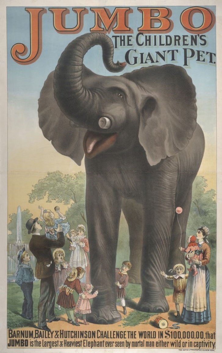 La trágica historia de Jumbo, el elefante que inspiró las películas de Dumbo