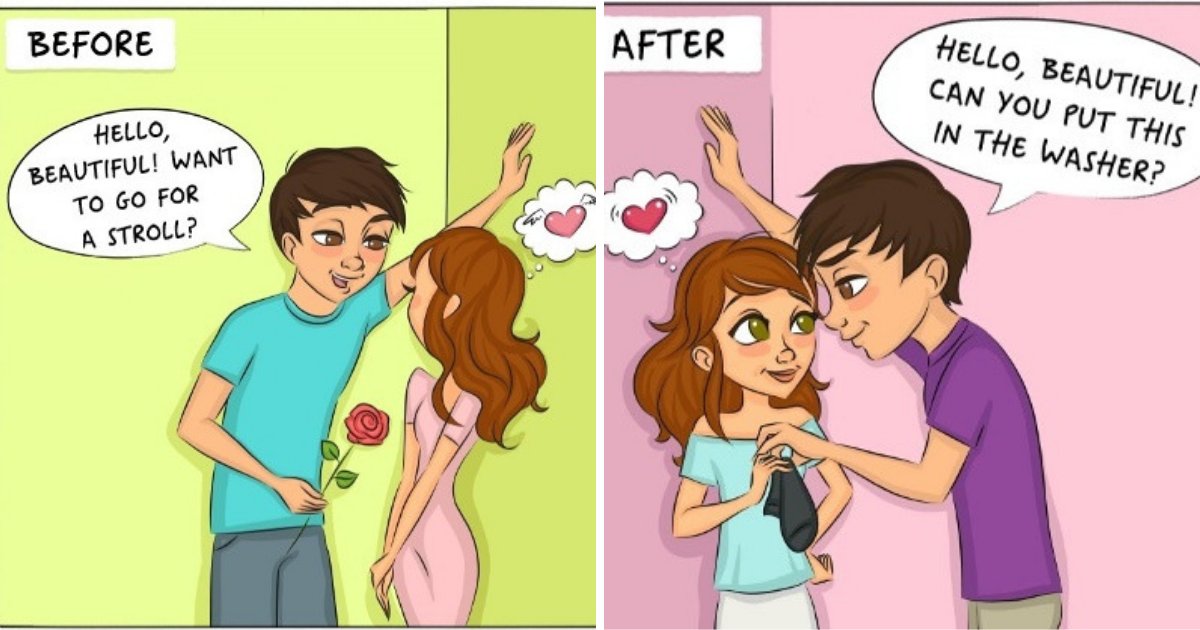 marriage.png?resize=1200,630 - 10+ Super Realistic Pictures That Show Life Before And After Marriage