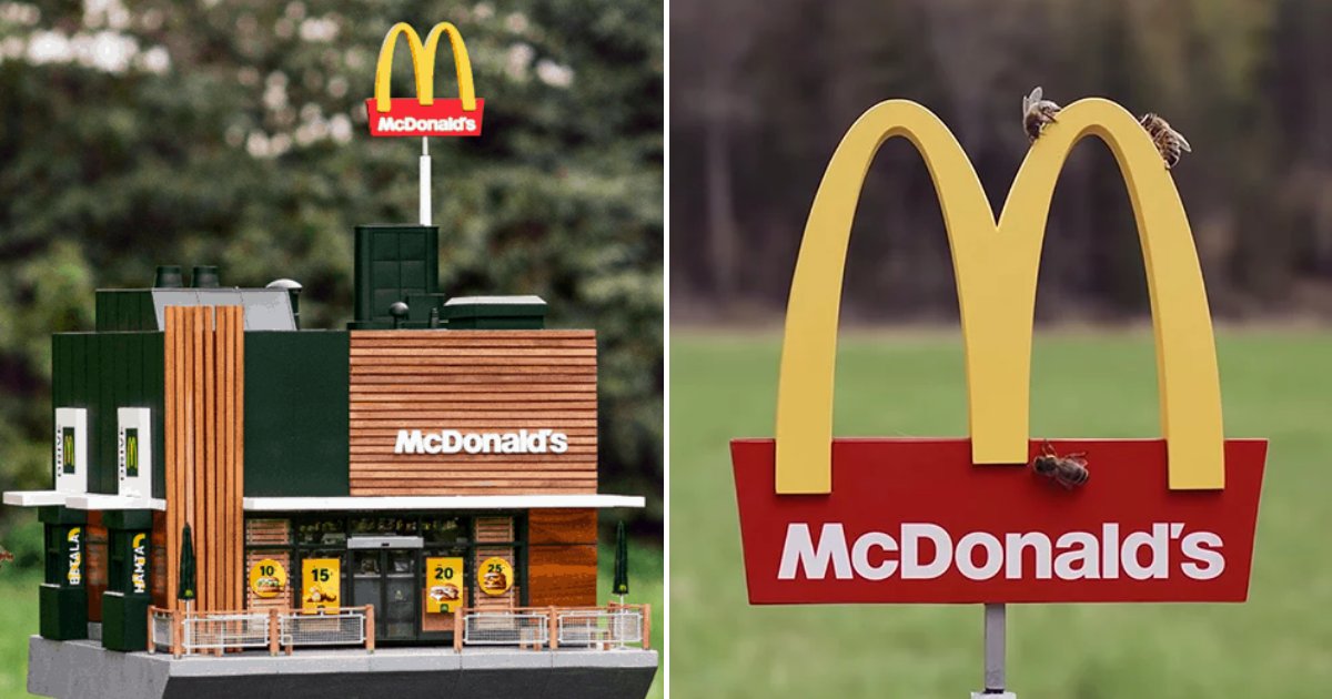 mchive5.png?resize=1200,630 - The World's Smallest McDonald's Restaurant For Bees Is Now Open