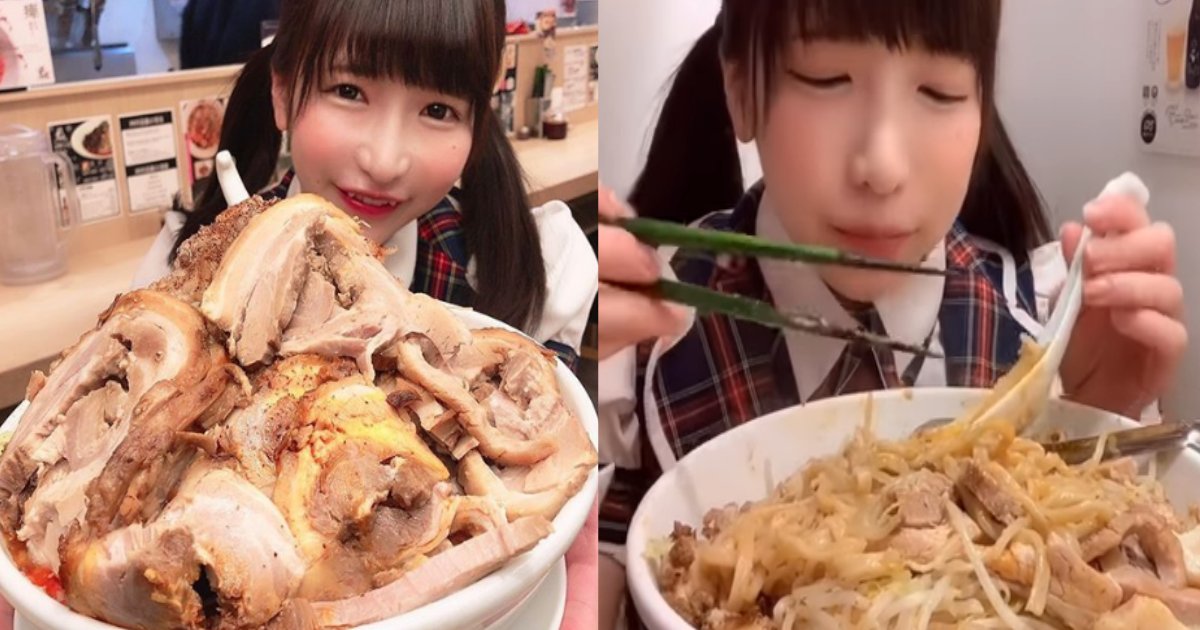 moeazu.png?resize=412,275 - もえあずが鉱山レベルの量のラーメンも完食？ネット上で衝撃の声