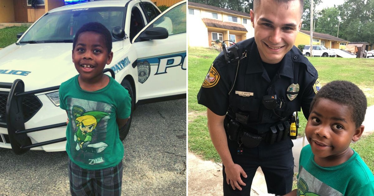 officer.png?resize=1200,630 - 6-Year-Old Boy Calls 911 Because He's Lonely And Asks Officer To Be His Friend