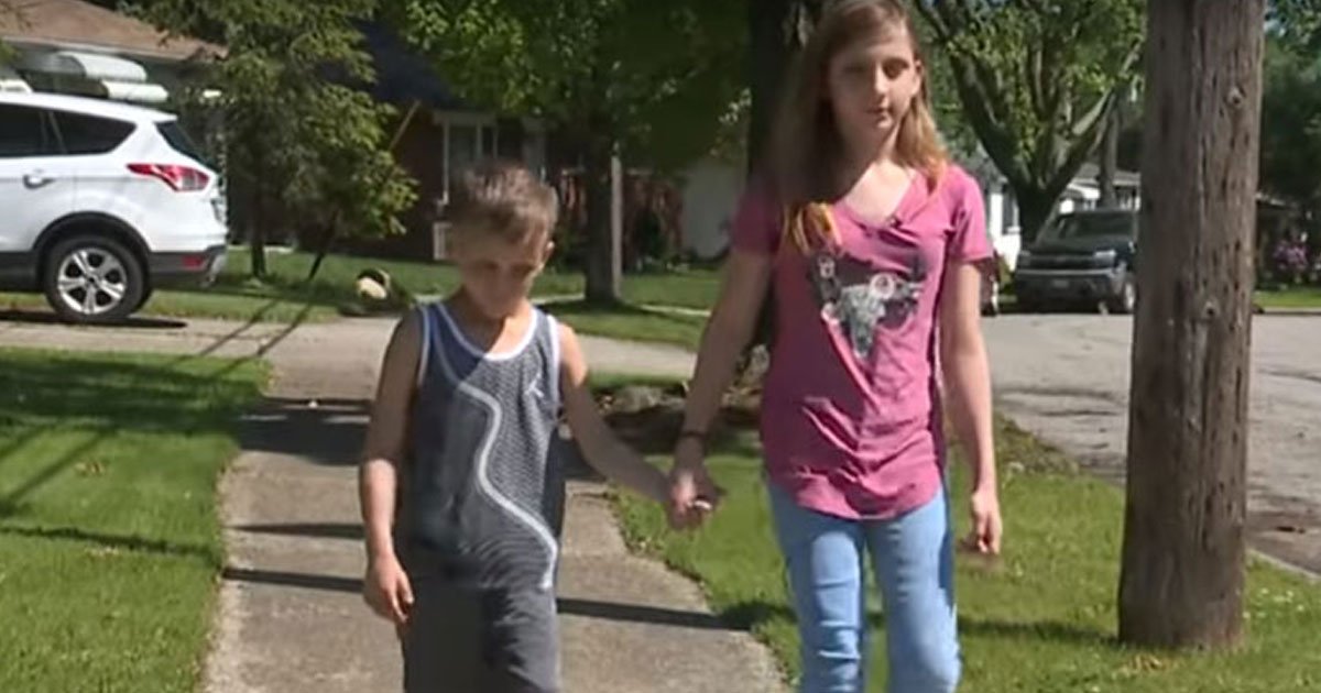 sister saves brother kidnapped.jpg?resize=412,232 - 11-Year-Old Girl Saved Her 6-Year-Old Brother From Being Abducted