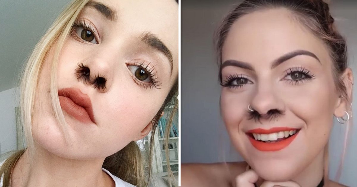 ssfs.jpg?resize=412,275 - Nose Hair Extensions Are Apparently A "Beauty Trend" Now And People Are Freaking Out