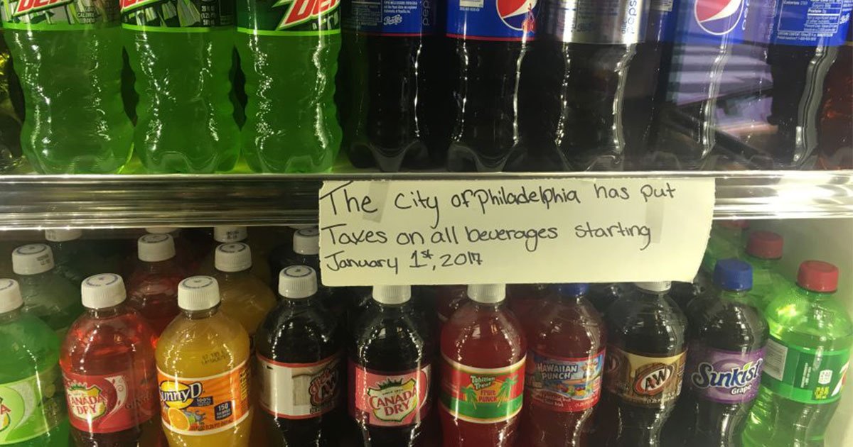 the plan of philadelphias soda tax backfired and didnt go as per their plan.jpg?resize=1200,630 - La taxe sur les sodas de Philadelphie a eu un impact sur les entreprises