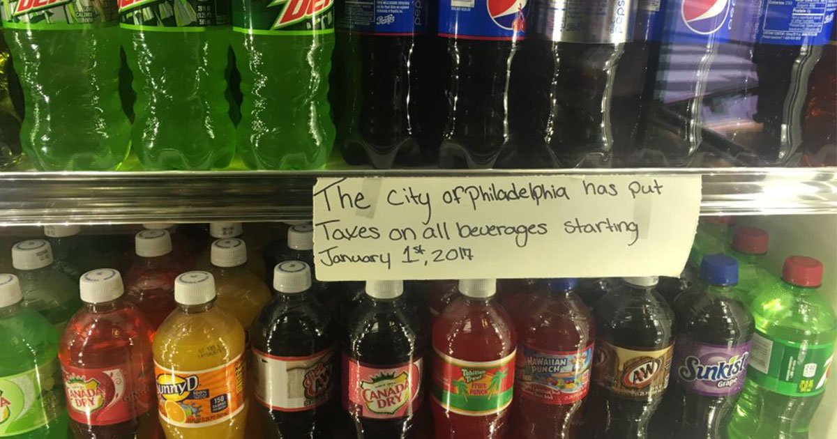 the plan of philadelphias soda tax backfired and didnt go as per their plan.jpg?resize=412,275 - Philadelphia’s Soda Tax Backfired On Businesses