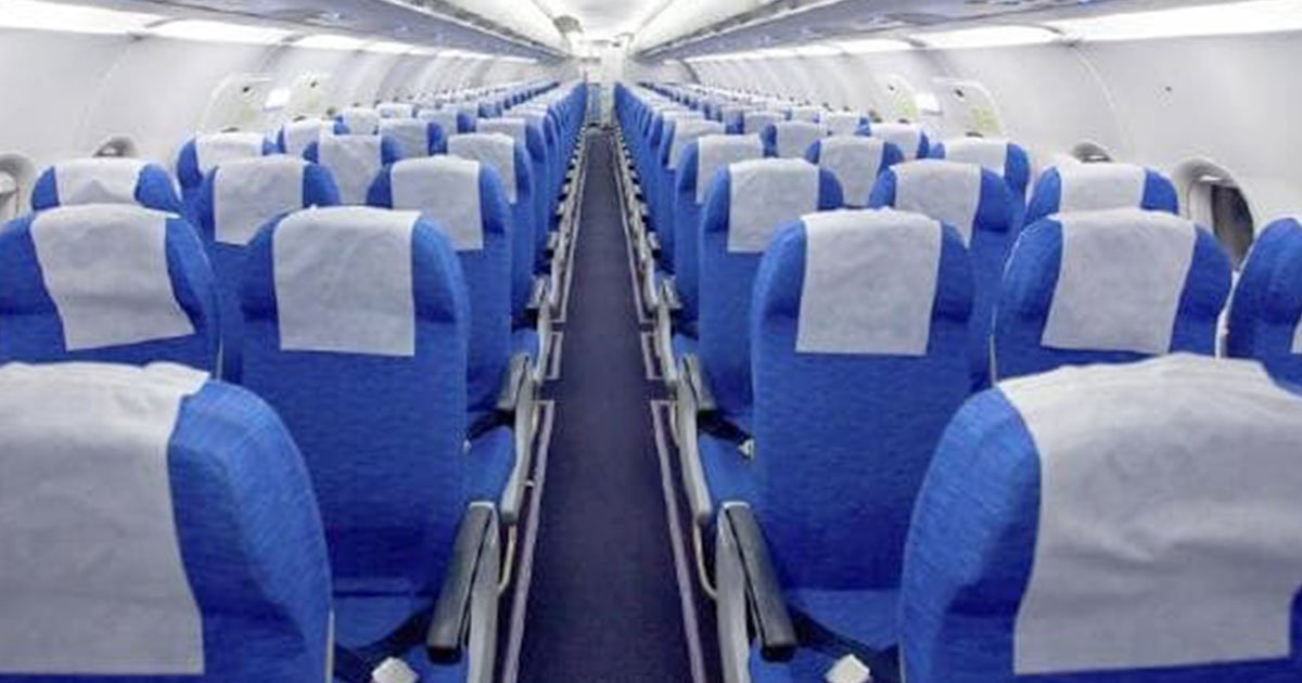 this is the reason why airplanes seats are almost blue.jpg?resize=412,275 - This Is The Reason Why Airplanes Seats Are Always Blue